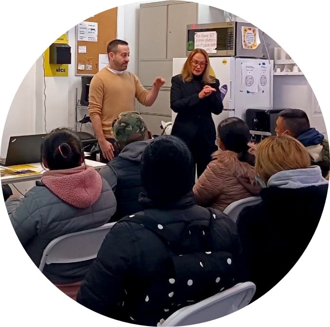 Darren Rumack at a speaking engagement